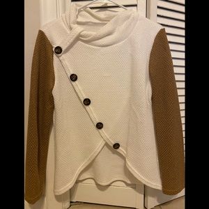 Never worn long sleeve waffle shirt